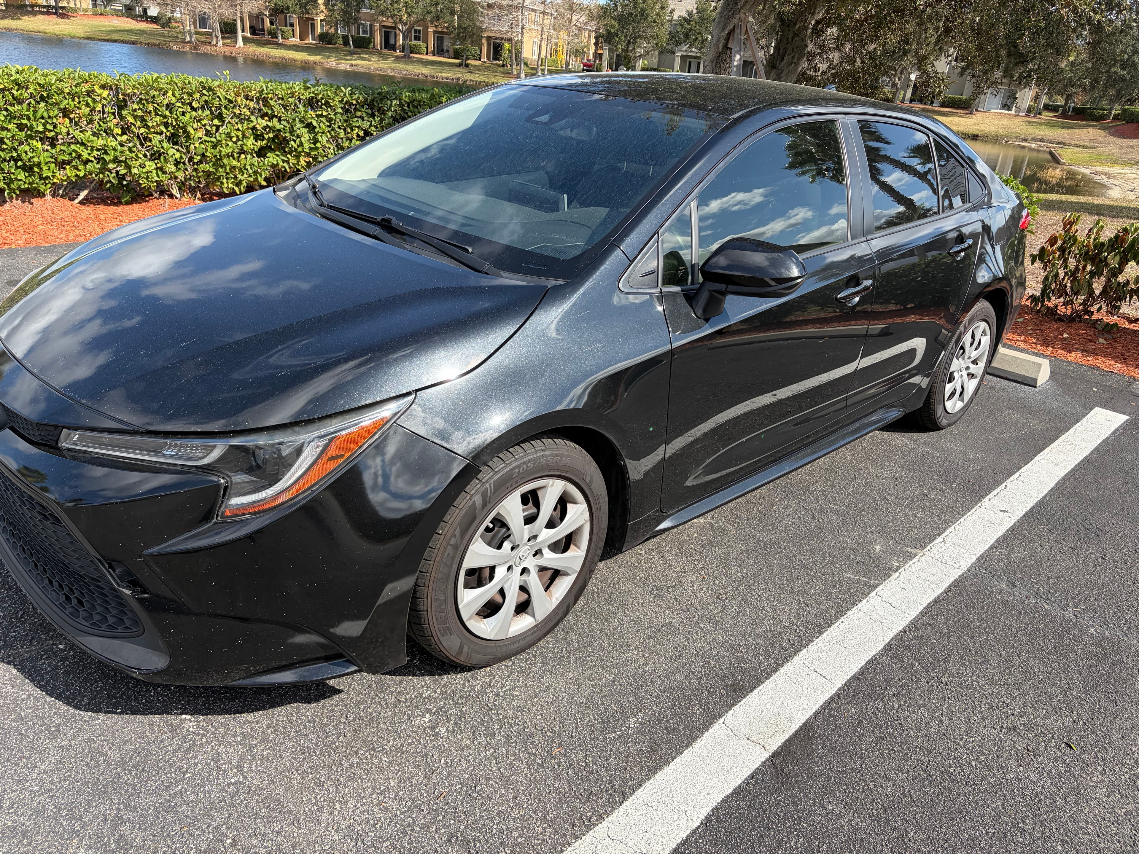 2020 Black Toyota Corolla