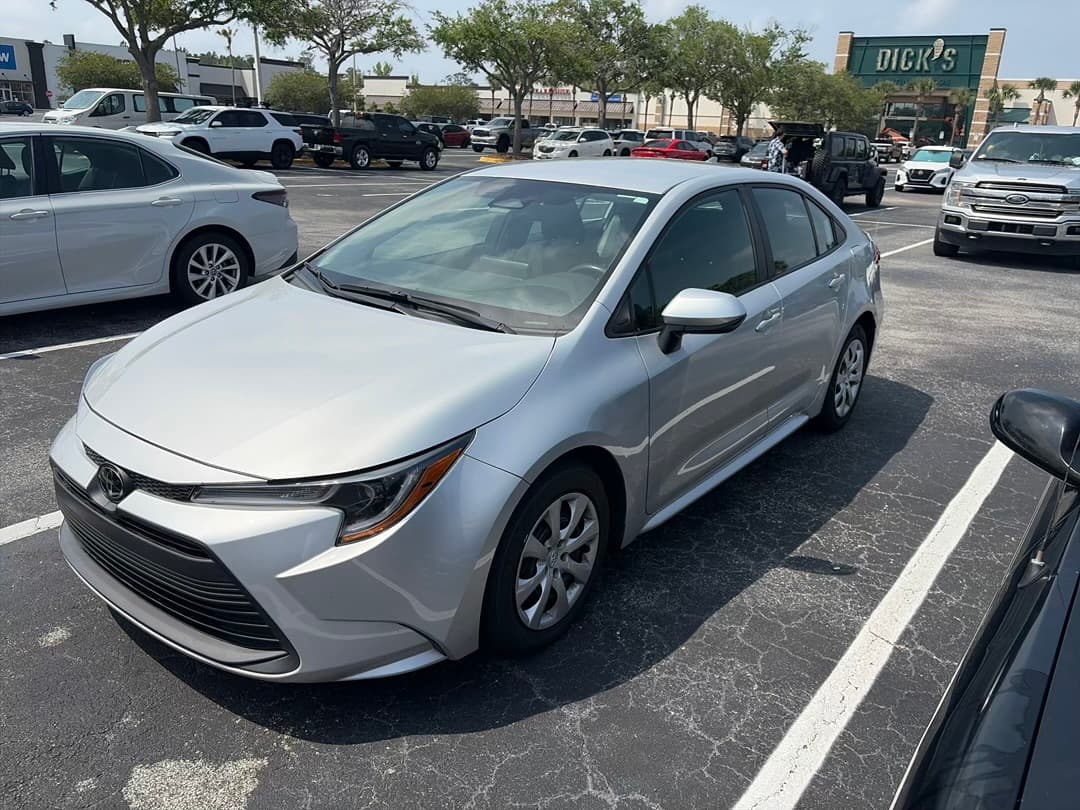2024 Silver Toyota Corolla